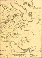 An illustration from Atlas encyclopédique : contenant la géographie ancienne, et quelques cartes sur la géographie du moyen âge, la géographie moderne, et les cartes relatives à la géographie physique (1787)