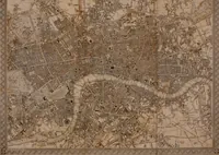 An illustration from Atlas to the Topographical Dictionary of England, comprising a general map of England, a map of London, and maps of the counties of Bedford ... and York (1845)