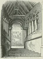 An illustration from An attempt to discriminate the styles of architecture in England, from the conquest to the reformation : with a sketch of the Grecian and Roman orders (1881)