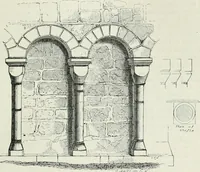 An illustration from An attempt to discriminate the styles of architecture in England, from the conquest to the reformation : with a sketch of the Grecian and Roman orders (1881)
