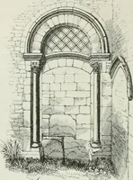 An illustration from An attempt to discriminate the styles of architecture in England, from the conquest to the reformation : with a sketch of the Grecian and Roman orders (1881)