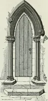 An illustration from An attempt to discriminate the styles of architecture in England, from the conquest to the reformation : with a sketch of the Grecian and Roman orders (1881)