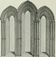An illustration from An attempt to discriminate the styles of architecture in England, from the conquest to the reformation : with a sketch of the Grecian and Roman orders (1881)