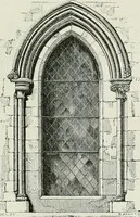 An illustration from An attempt to discriminate the styles of architecture in England, from the conquest to the reformation : with a sketch of the Grecian and Roman orders (1881)