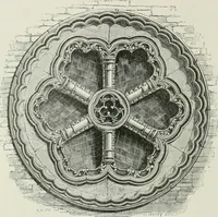An illustration from An attempt to discriminate the styles of architecture in England, from the conquest to the reformation : with a sketch of the Grecian and Roman orders (1881)