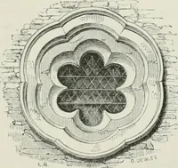 An illustration from An attempt to discriminate the styles of architecture in England, from the conquest to the reformation : with a sketch of the Grecian and Roman orders (1881)