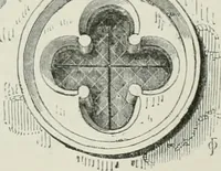 An illustration from An attempt to discriminate the styles of architecture in England, from the conquest to the reformation : with a sketch of the Grecian and Roman orders (1881)