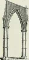 An illustration from An attempt to discriminate the styles of architecture in England, from the conquest to the reformation : with a sketch of the Grecian and Roman orders (1881)