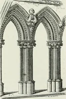 An illustration from An attempt to discriminate the styles of architecture in England, from the conquest to the reformation : with a sketch of the Grecian and Roman orders (1881)
