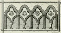An illustration from An attempt to discriminate the styles of architecture in England, from the conquest to the reformation : with a sketch of the Grecian and Roman orders (1881)
