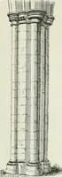 An illustration from An attempt to discriminate the styles of architecture in England, from the conquest to the reformation : with a sketch of the Grecian and Roman orders (1881)