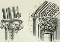 An illustration from An attempt to discriminate the styles of architecture in England, from the conquest to the reformation : with a sketch of the Grecian and Roman orders (1881)