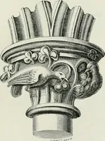 An illustration from An attempt to discriminate the styles of architecture in England, from the conquest to the reformation : with a sketch of the Grecian and Roman orders (1881)