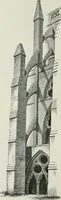 An illustration from An attempt to discriminate the styles of architecture in England, from the conquest to the reformation : with a sketch of the Grecian and Roman orders (1881)