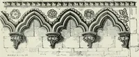 An illustration from An attempt to discriminate the styles of architecture in England, from the conquest to the reformation : with a sketch of the Grecian and Roman orders (1881)
