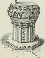 An illustration from An attempt to discriminate the styles of architecture in England, from the conquest to the reformation : with a sketch of the Grecian and Roman orders (1881)