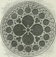 An illustration from An attempt to discriminate the styles of architecture in England, from the conquest to the reformation : with a sketch of the Grecian and Roman orders (1881)