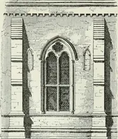 An illustration from An attempt to discriminate the styles of architecture in England, from the conquest to the reformation : with a sketch of the Grecian and Roman orders (1881)