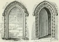An illustration from An attempt to discriminate the styles of architecture in England, from the conquest to the reformation : with a sketch of the Grecian and Roman orders (1881)