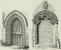 An illustration from An attempt to discriminate the styles of architecture in England, from the conquest to the reformation : with a sketch of the Grecian and Roman orders (1881)