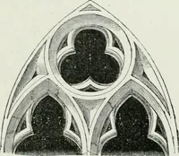 An illustration from An attempt to discriminate the styles of architecture in England, from the conquest to the reformation : with a sketch of the Grecian and Roman orders (1881)