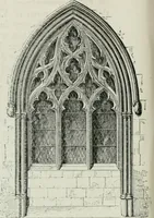 An illustration from An attempt to discriminate the styles of architecture in England, from the conquest to the reformation : with a sketch of the Grecian and Roman orders (1881)