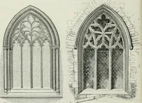 An illustration from An attempt to discriminate the styles of architecture in England, from the conquest to the reformation : with a sketch of the Grecian and Roman orders (1881)