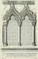 An illustration from An attempt to discriminate the styles of architecture in England, from the conquest to the reformation : with a sketch of the Grecian and Roman orders (1881)
