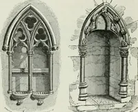 An illustration from An attempt to discriminate the styles of architecture in England, from the conquest to the reformation : with a sketch of the Grecian and Roman orders (1881)