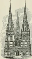 An illustration from An attempt to discriminate the styles of architecture in England, from the conquest to the reformation : with a sketch of the Grecian and Roman orders (1881)
