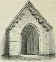An illustration from An attempt to discriminate the styles of architecture in England, from the conquest to the reformation : with a sketch of the Grecian and Roman orders (1881)