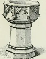 An illustration from An attempt to discriminate the styles of architecture in England, from the conquest to the reformation : with a sketch of the Grecian and Roman orders (1881)