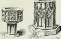 An illustration from An attempt to discriminate the styles of architecture in England, from the conquest to the reformation : with a sketch of the Grecian and Roman orders (1881)
