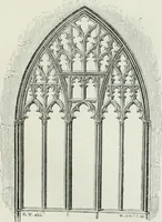 An illustration from An attempt to discriminate the styles of architecture in England, from the conquest to the reformation : with a sketch of the Grecian and Roman orders (1881)