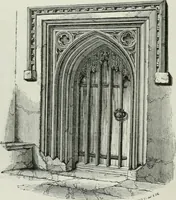An illustration from An attempt to discriminate the styles of architecture in England, from the conquest to the reformation : with a sketch of the Grecian and Roman orders (1881)