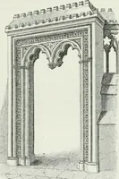 An illustration from An attempt to discriminate the styles of architecture in England, from the conquest to the reformation : with a sketch of the Grecian and Roman orders (1881)