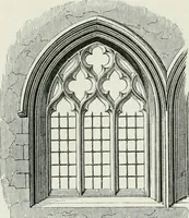 An illustration from An attempt to discriminate the styles of architecture in England, from the conquest to the reformation : with a sketch of the Grecian and Roman orders (1881)