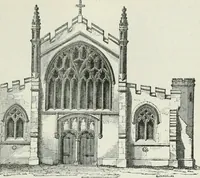 An illustration from An attempt to discriminate the styles of architecture in England, from the conquest to the reformation : with a sketch of the Grecian and Roman orders (1881)