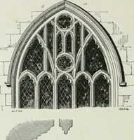 An illustration from An attempt to discriminate the styles of architecture in England, from the conquest to the reformation : with a sketch of the Grecian and Roman orders (1881)