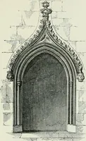 An illustration from An attempt to discriminate the styles of architecture in England, from the conquest to the reformation : with a sketch of the Grecian and Roman orders (1881)