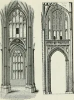 An illustration from An attempt to discriminate the styles of architecture in England, from the conquest to the reformation : with a sketch of the Grecian and Roman orders (1881)