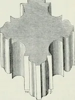 An illustration from An attempt to discriminate the styles of architecture in England, from the conquest to the reformation : with a sketch of the Grecian and Roman orders (1881)