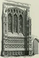 An illustration from An attempt to discriminate the styles of architecture in England, from the conquest to the reformation : with a sketch of the Grecian and Roman orders (1881)