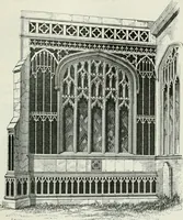 An illustration from An attempt to discriminate the styles of architecture in England, from the conquest to the reformation : with a sketch of the Grecian and Roman orders (1881)