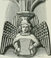 An illustration from An attempt to discriminate the styles of architecture in England, from the conquest to the reformation : with a sketch of the Grecian and Roman orders (1881)
