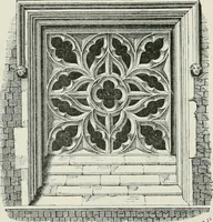 An illustration from An attempt to discriminate the styles of architecture in England, from the conquest to the reformation : with a sketch of the Grecian and Roman orders (1881)