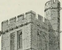 An illustration from An attempt to discriminate the styles of architecture in England, from the conquest to the reformation : with a sketch of the Grecian and Roman orders (1881)