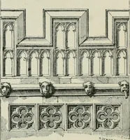 An illustration from An attempt to discriminate the styles of architecture in England, from the conquest to the reformation : with a sketch of the Grecian and Roman orders (1881)