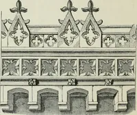 An illustration from An attempt to discriminate the styles of architecture in England, from the conquest to the reformation : with a sketch of the Grecian and Roman orders (1881)