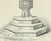 An illustration from An attempt to discriminate the styles of architecture in England, from the conquest to the reformation : with a sketch of the Grecian and Roman orders (1881)